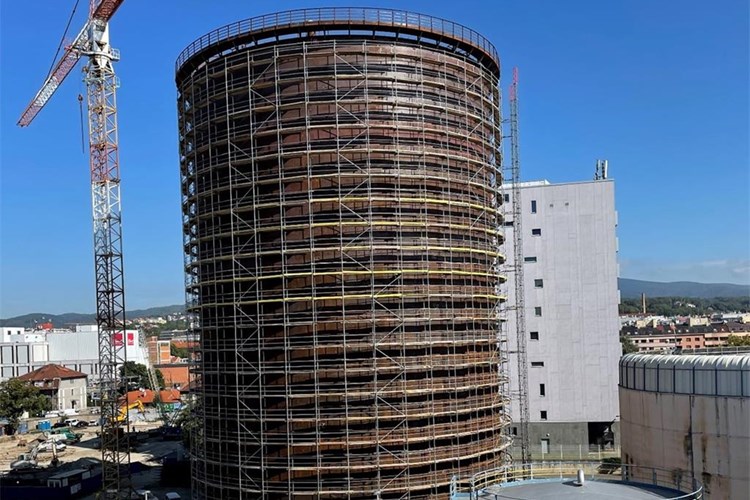 EL-TO Zagreb CHP Plant: 1,000 MWh/150 MW Heat Storage Tank